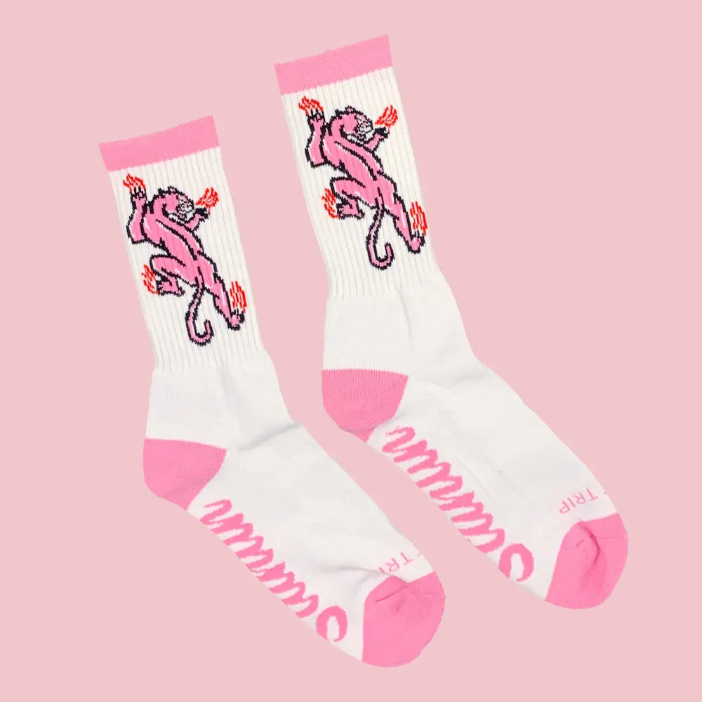 Stuntin Goods - Pink Panther Socks