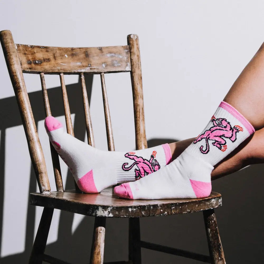 Stuntin Goods - Pink Panther Socks