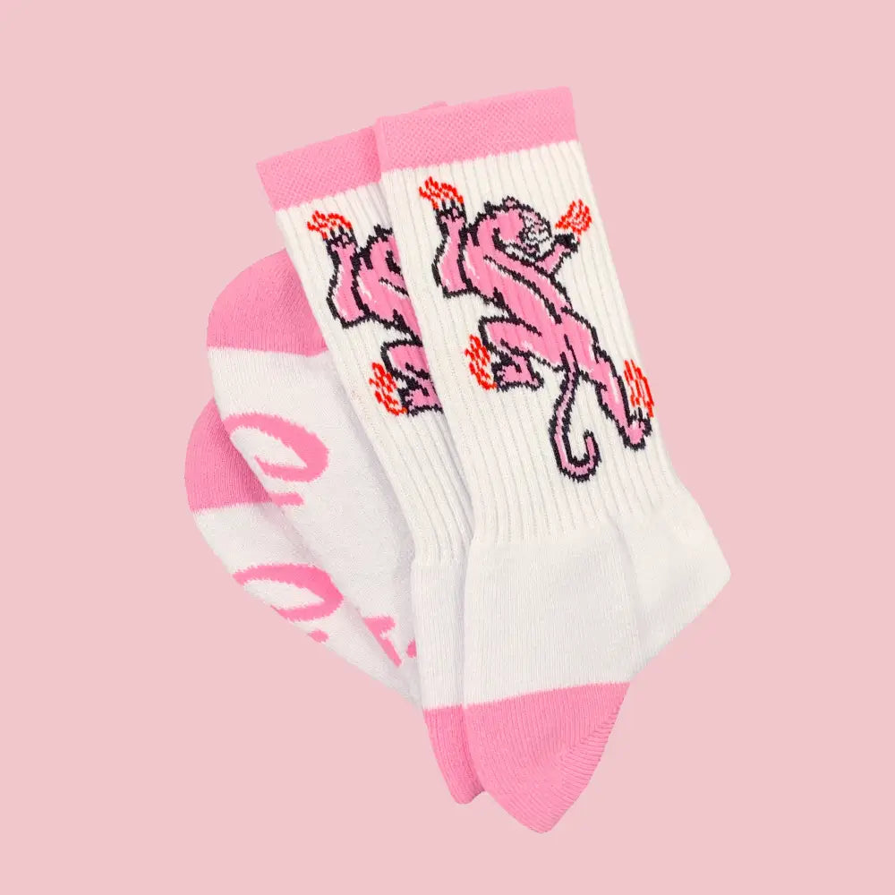 Stuntin Goods - Pink Panther Socks
