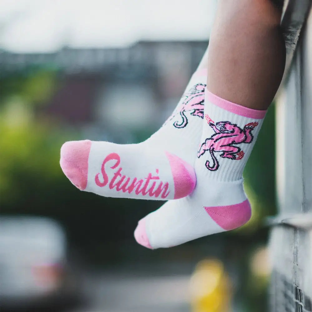 Stuntin Goods - Pink Panther Socks