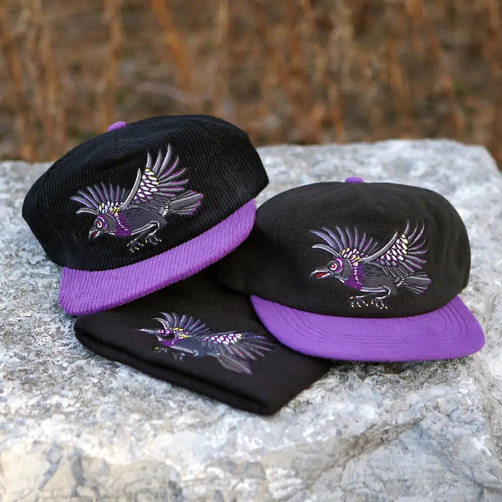 Stuntin Goods - Raven Fleece Hat