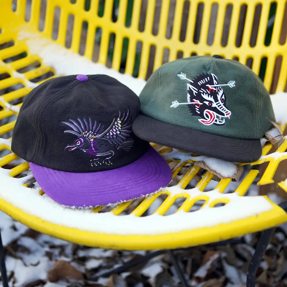 Stuntin Goods - Raven Fleece Hat
