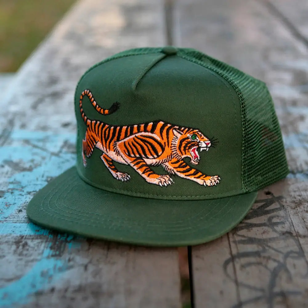 Stuntin Goods - Tiger Trucker Hat