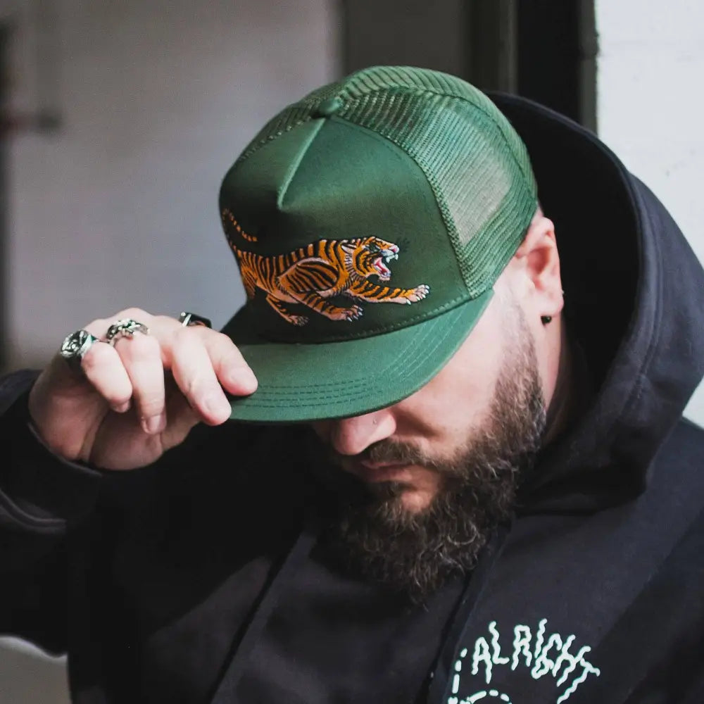 Stuntin Goods - Tiger Trucker Hat