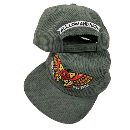 Townes Butterfly Corduroy Cap - PABOOM
