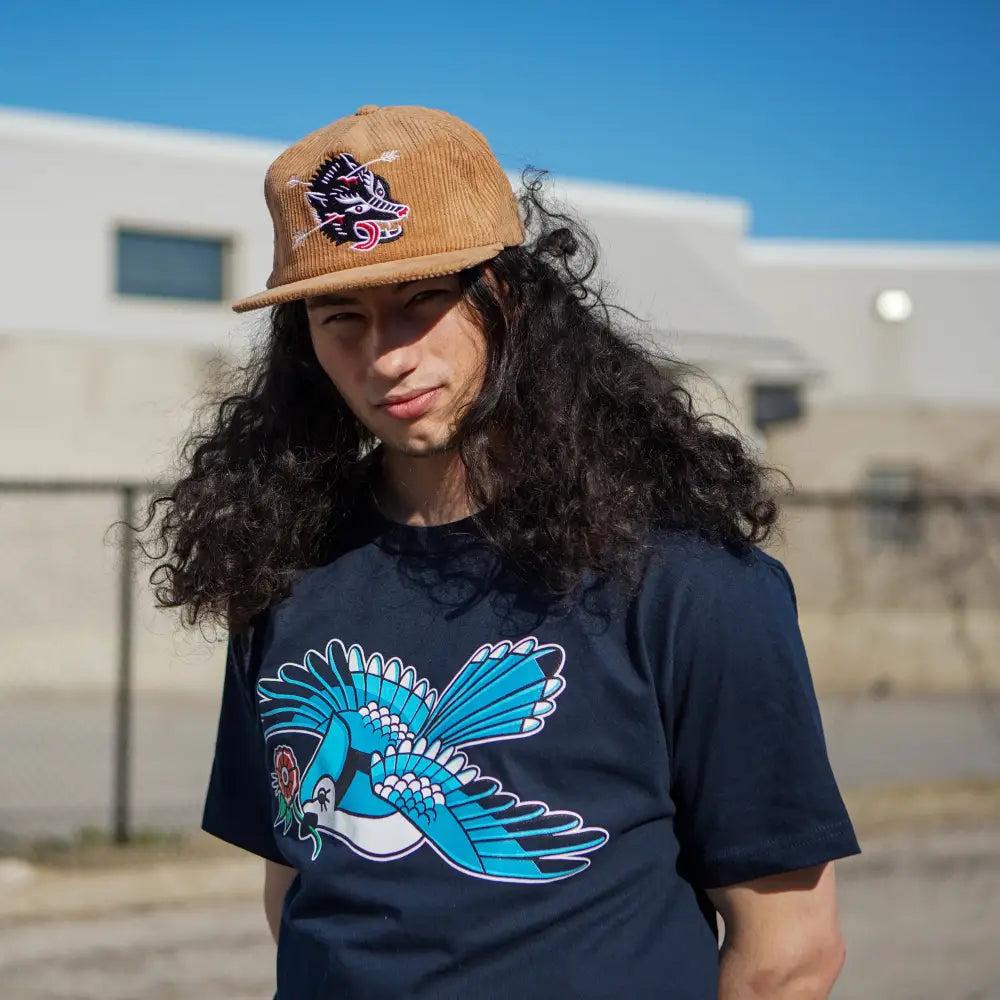 Wolf Corduroy Hat - PABOOM