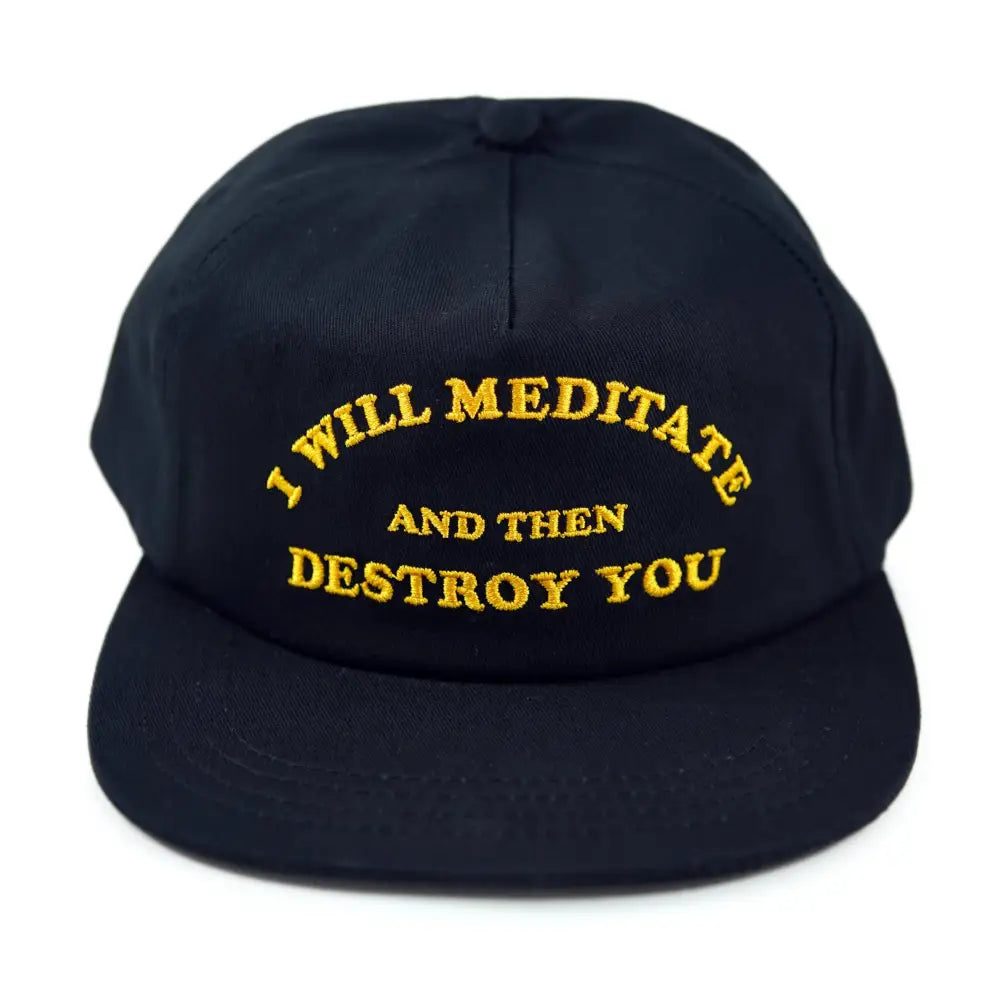 Stuntin Goods - Yoga Flame Cap: Black