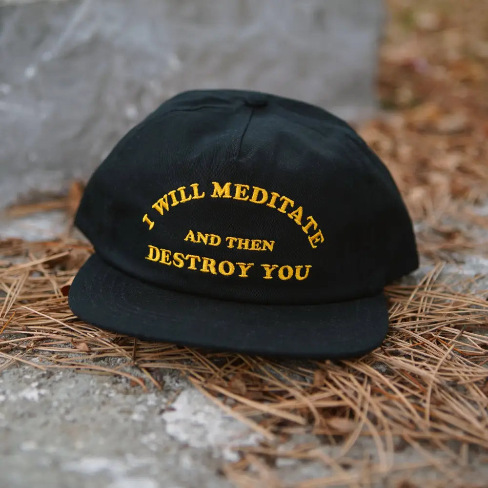 Stuntin Goods - Yoga Flame Cap: Black