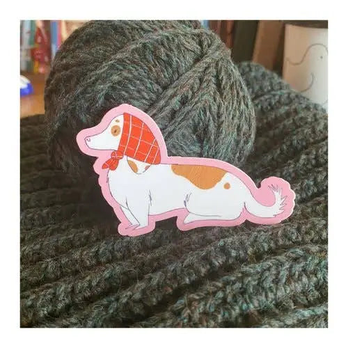 Babushka Weenie Sticker - PABOOM