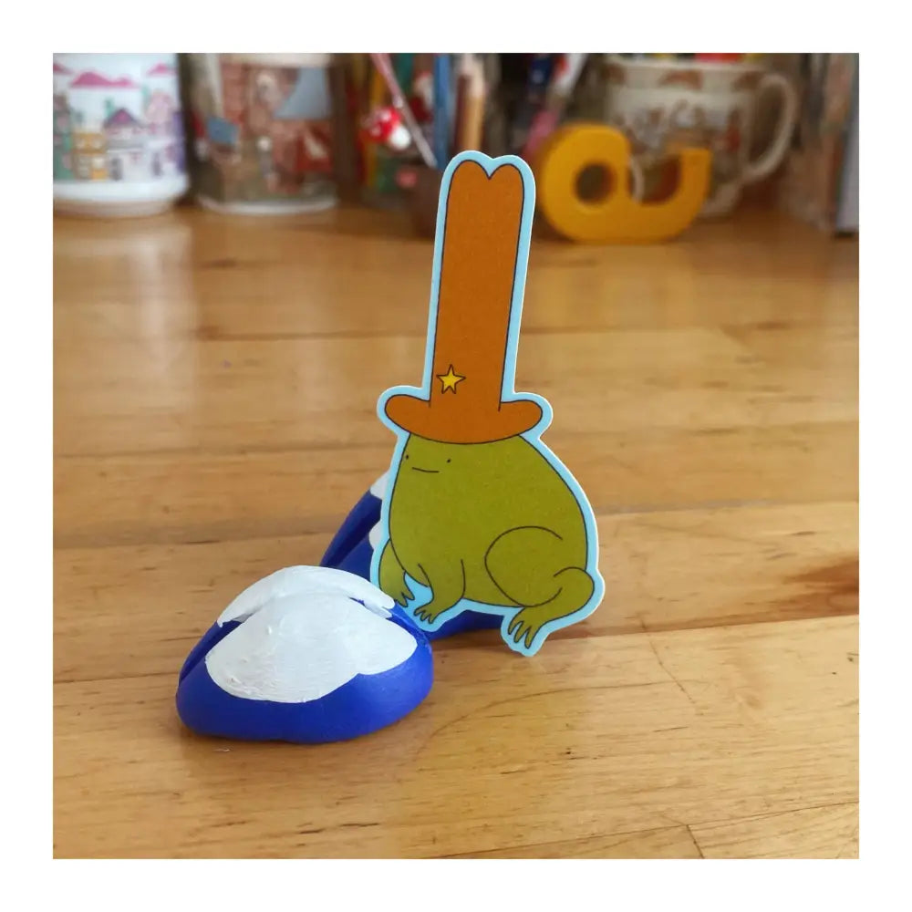 Cowboy Frog Sticker - PABOOM