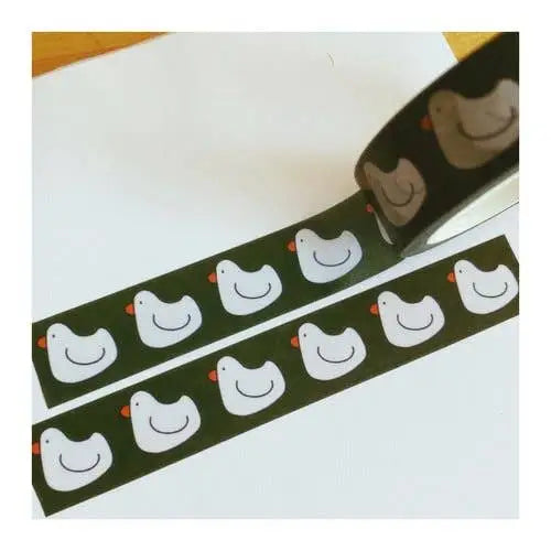 Duck Washi Tape- Green - PABOOM