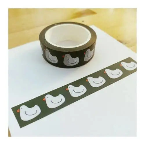 Duck Washi Tape- Green - PABOOM