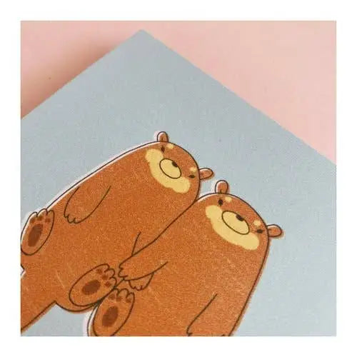 Otter Pals Postcard Print - PABOOM