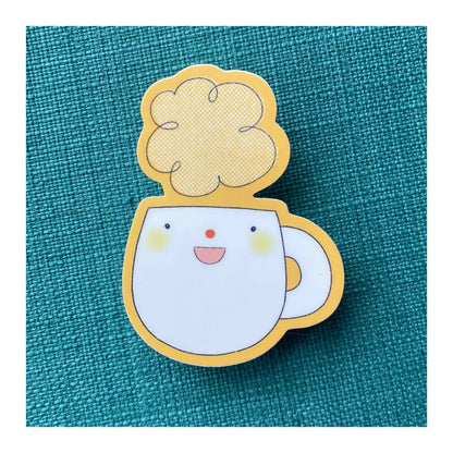 Steamy Mug Sticker - PABOOM