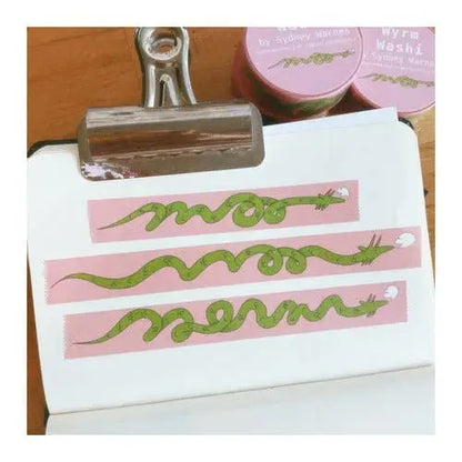 Wiggly Wyrm Washi Tape - PABOOM