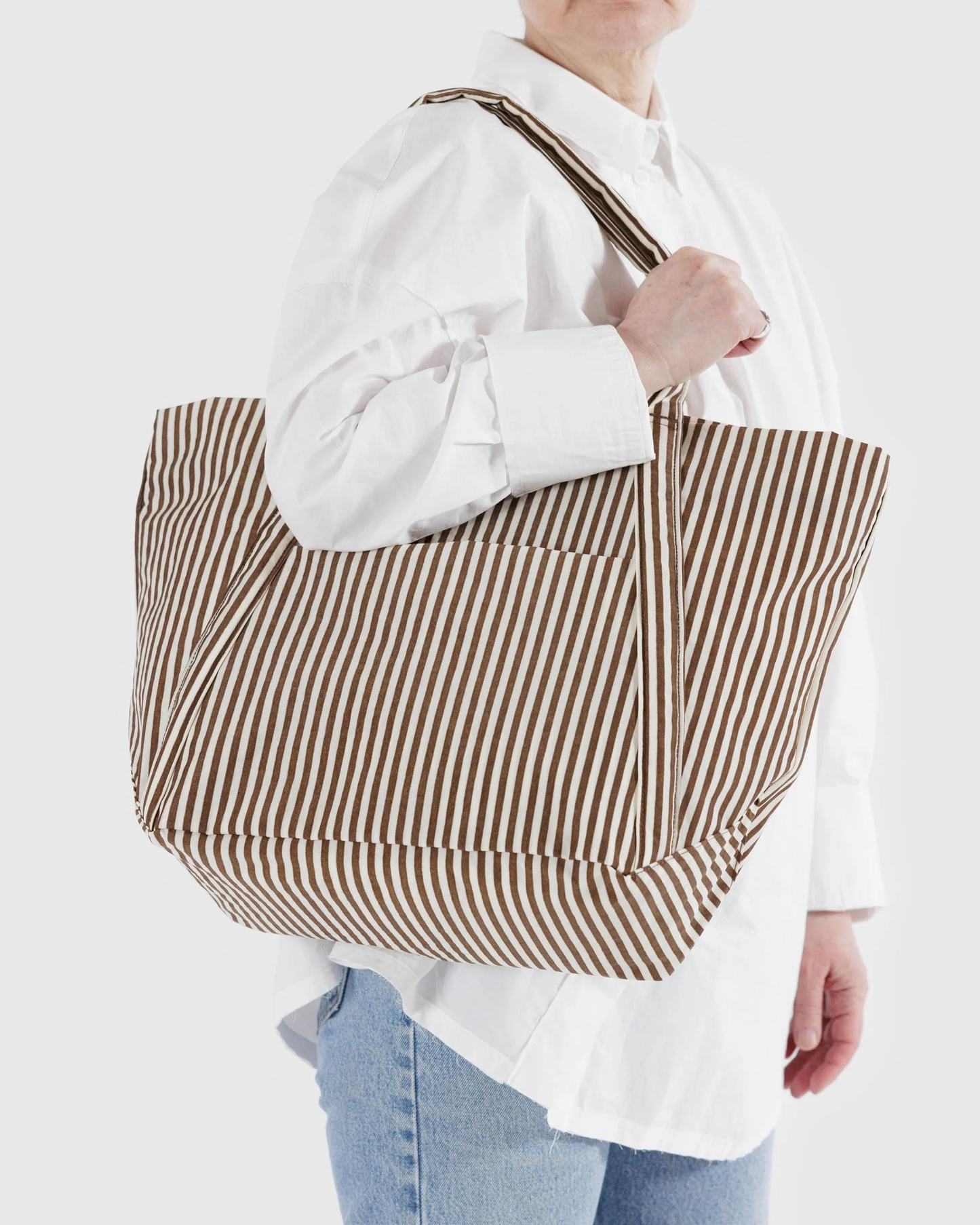 Cloud Bag Brown Stripe