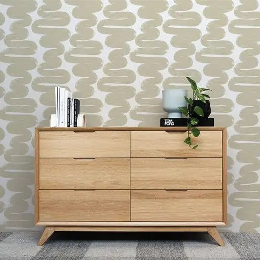 Wiggle Room Sand Peel and Stick Wallpaper - PABOOM