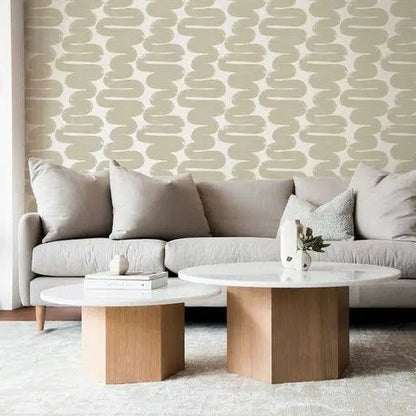 Wiggle Room Sand Peel and Stick Wallpaper - PABOOM