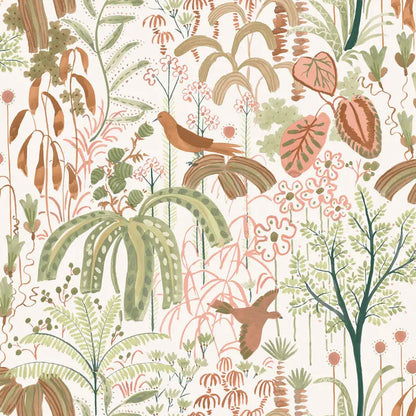 Willow Rainforest Peel and Stick Wallpaper, 28 sq. ft. - PABOOM