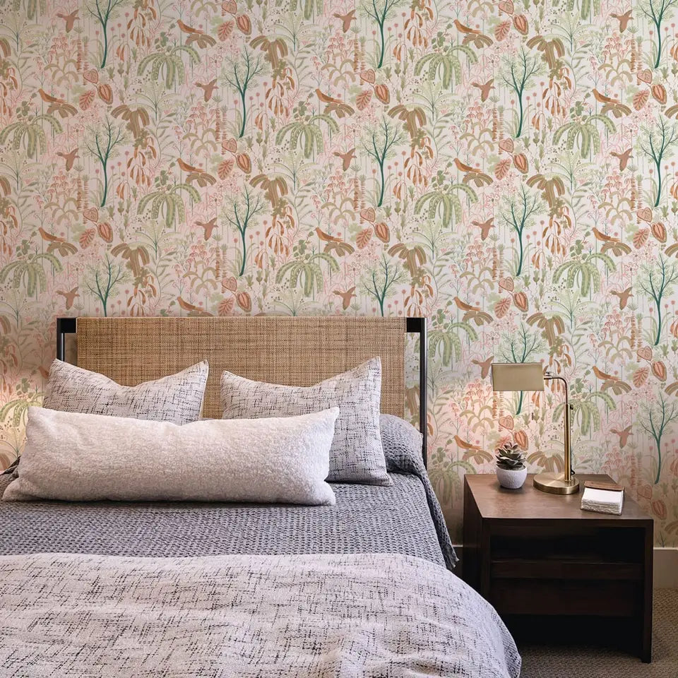 Willow Rainforest Peel and Stick Wallpaper, 28 sq. ft. - PABOOM