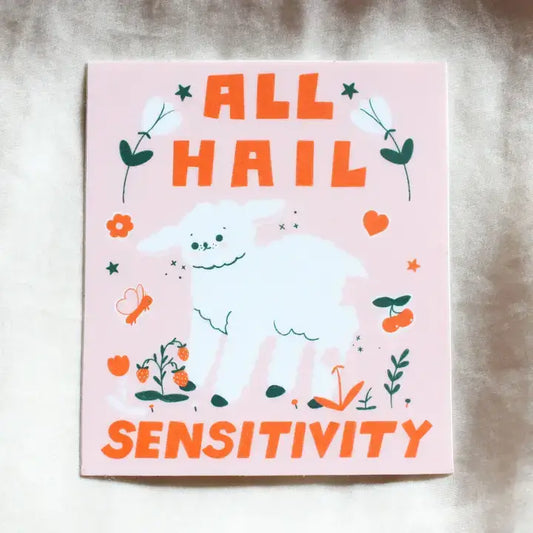 All Hail Sensitivity Sticker - PABOOM