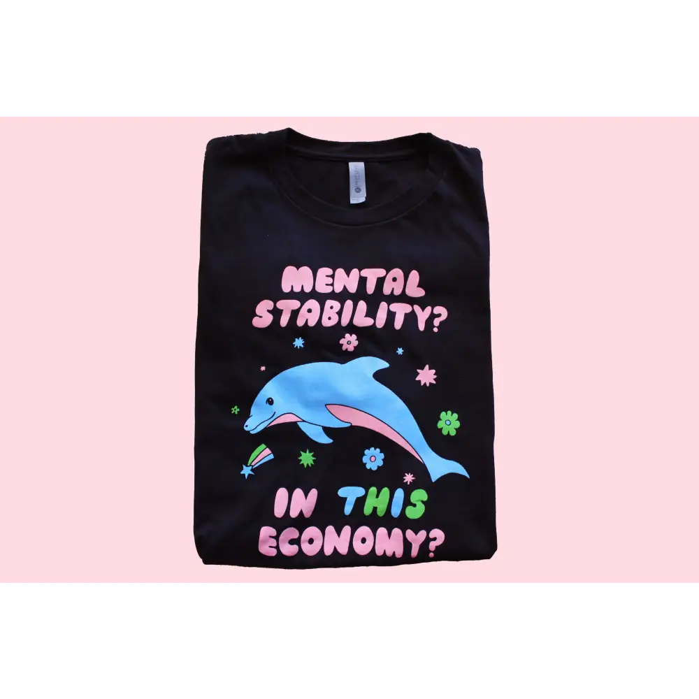 Mental Stability Dolphin Tee - PABOOM