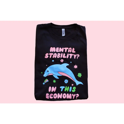Mental Stability Dolphin Tee - PABOOM