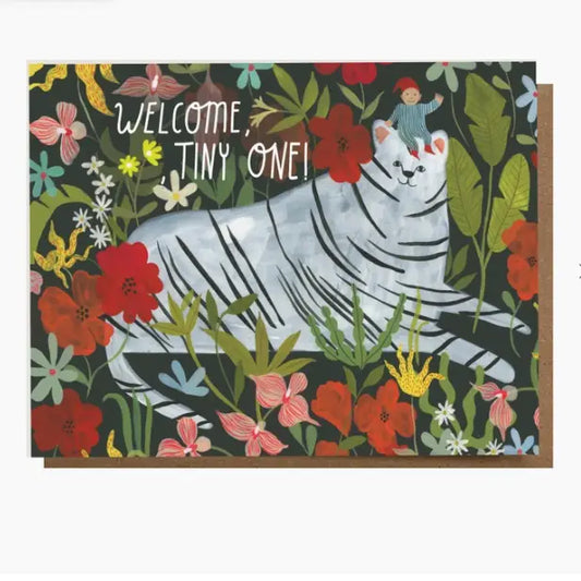 Welcome Tiny One! Card - PABOOM