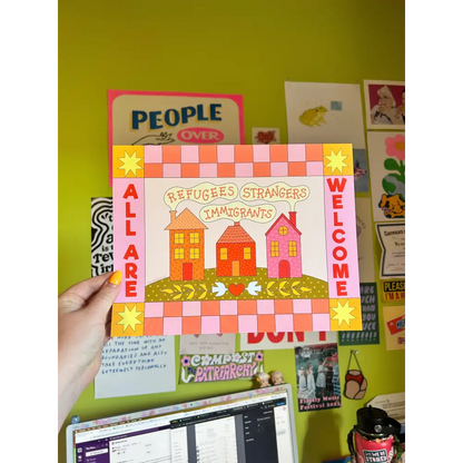 All Are Welcome Print - PABOOM