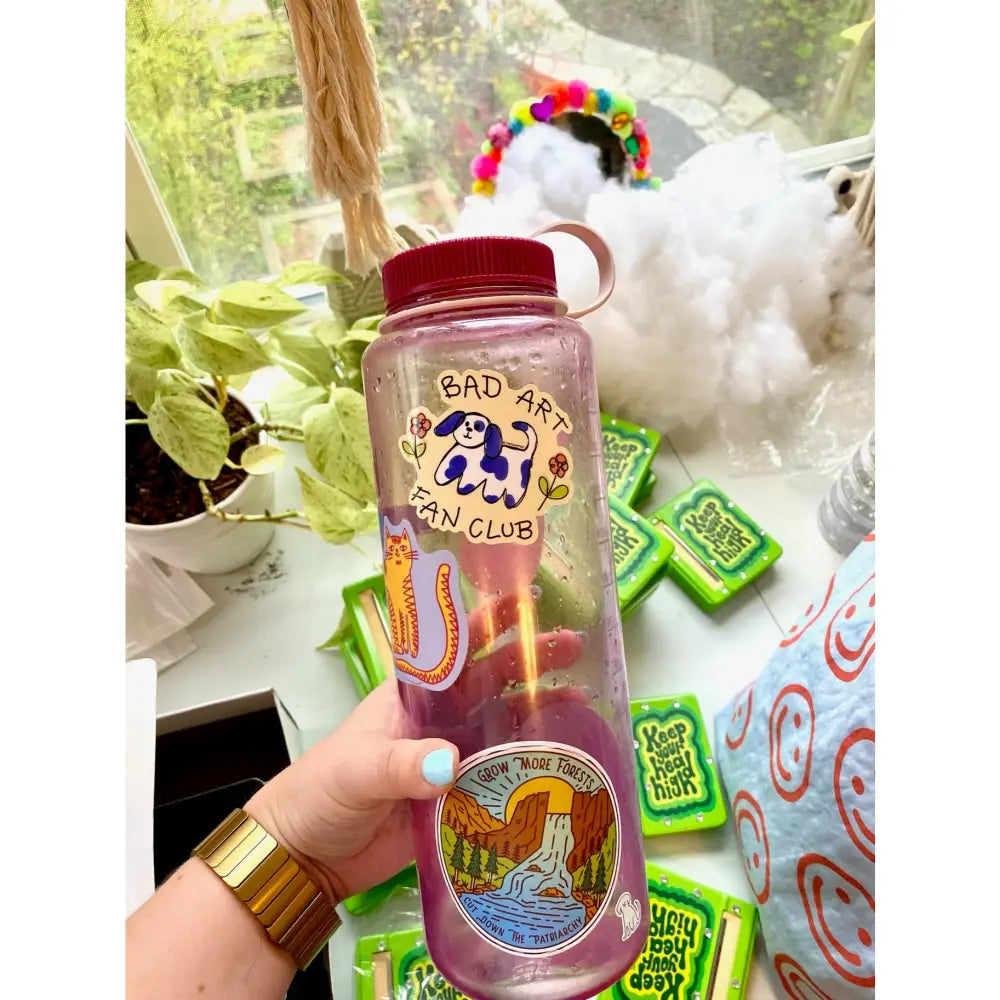 Bad Art Fan Club Sticker - PABOOM