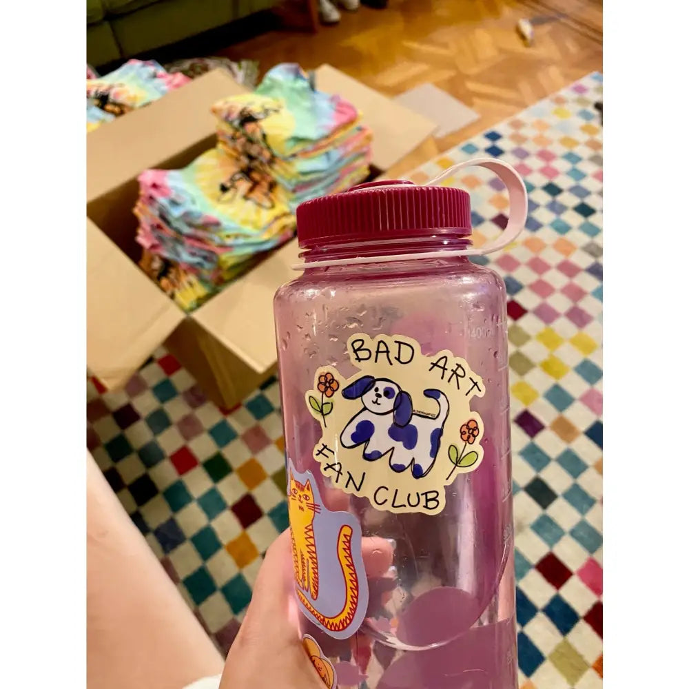 Bad Art Fan Club Sticker - PABOOM