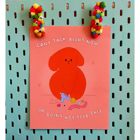 Hot Glue Shit Print - PABOOM