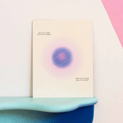 No Right Way To Be A Woman Print - PABOOM
