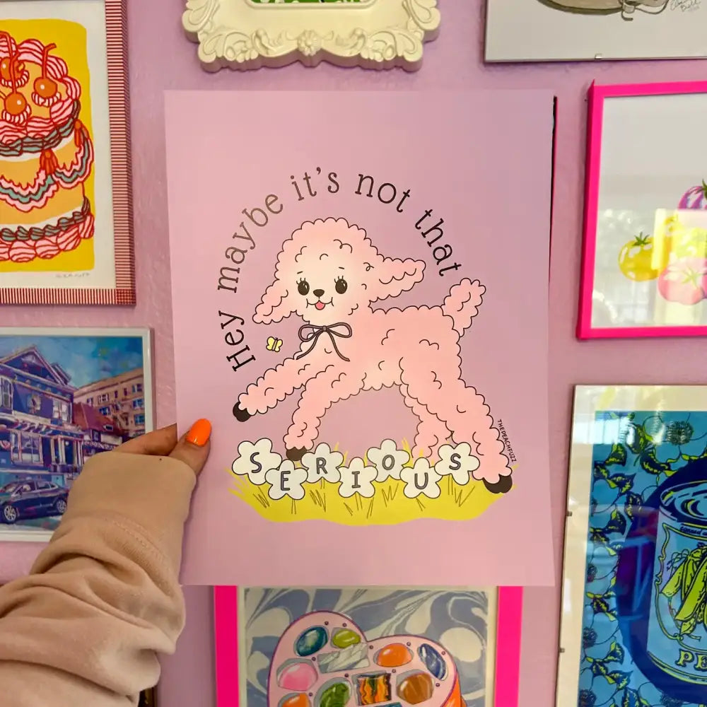 Not That Serious Print - PABOOM