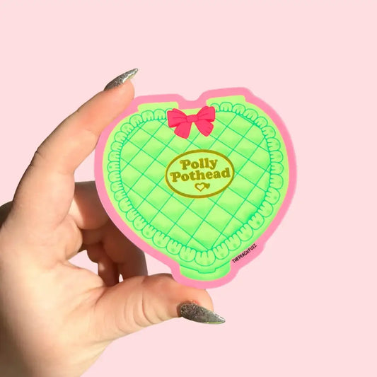 Polly Pothead Sticker - PABOOM