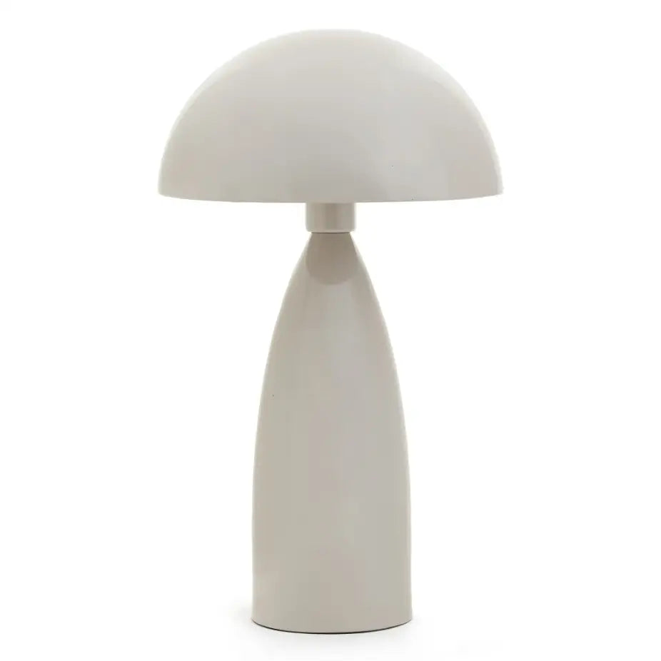 Acata Mushroom Taupe Lamp - PABOOM