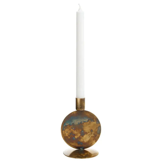 Antique Brass Candle Holder - PABOOM