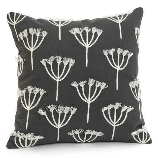 Embroidered Flower Cushion - PABOOM