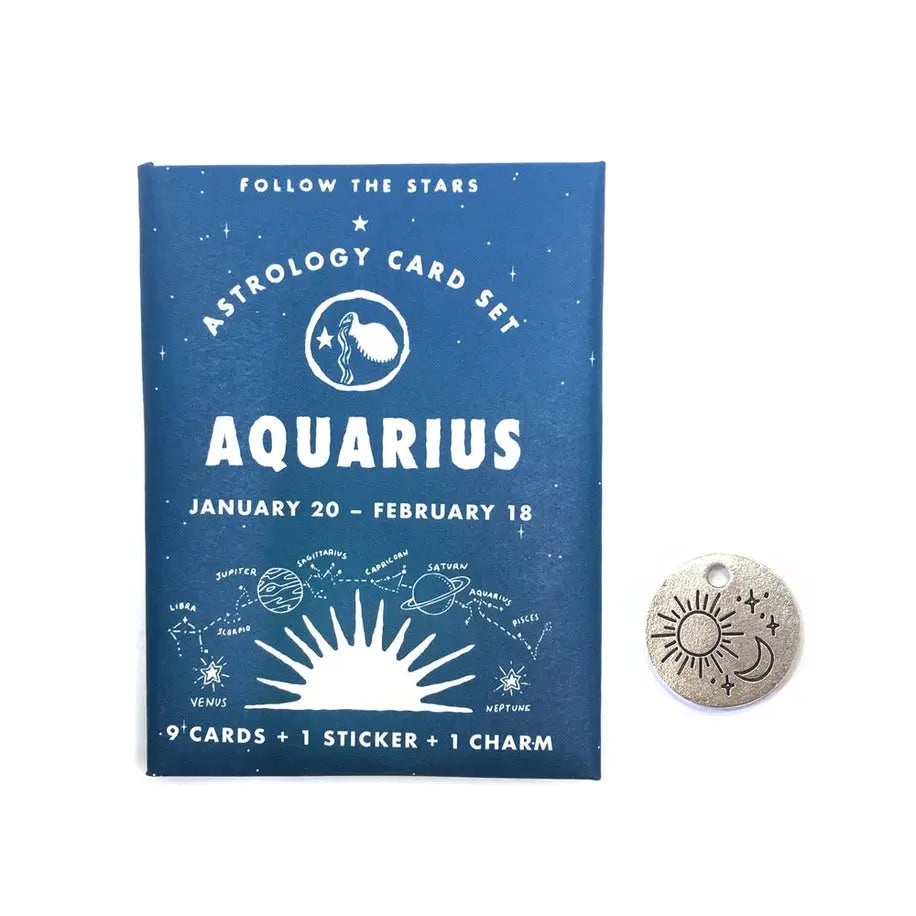 Astrology Card Pack, Aquarius - PABOOM
