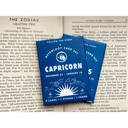 Astrology Card Pack, Capricorn - PABOOM
