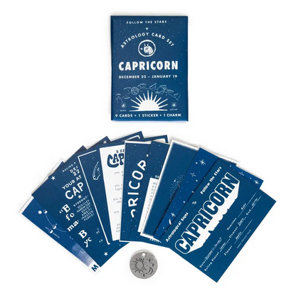 Astrology Card Pack, Capricorn - PABOOM