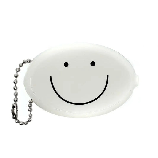 Happy Face (White) Coin Purse - PABOOM
