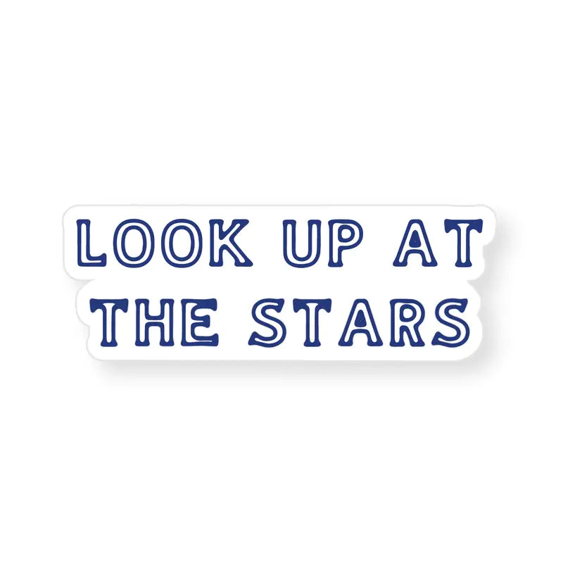 Look Up At The Stars Sticker - PABOOM