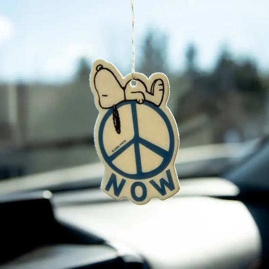 Snoopy Peace Now Air Freshener - PABOOM