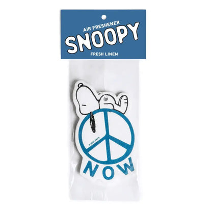 Snoopy Peace Now Air Freshener - PABOOM