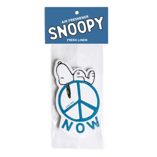 Snoopy Peace Now Air Freshener - PABOOM