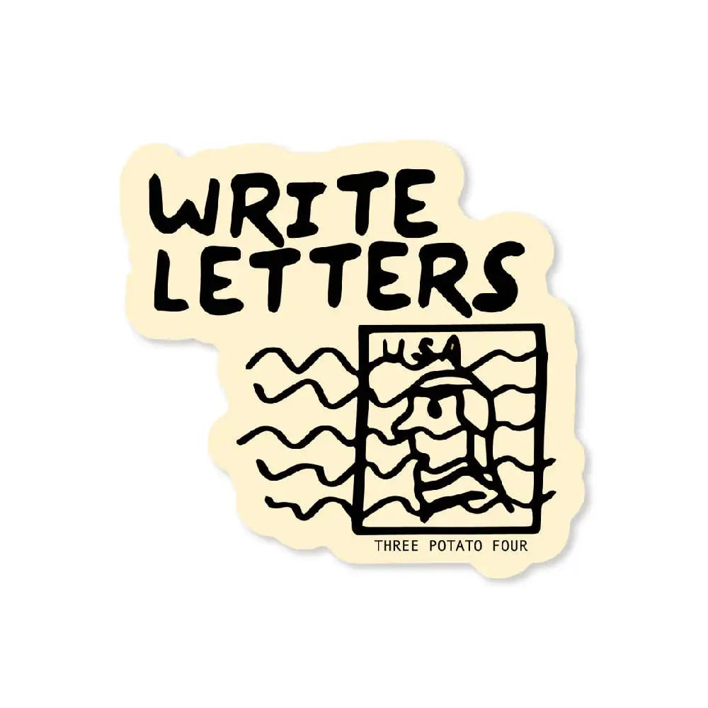 Write Letters Sticker - PABOOM