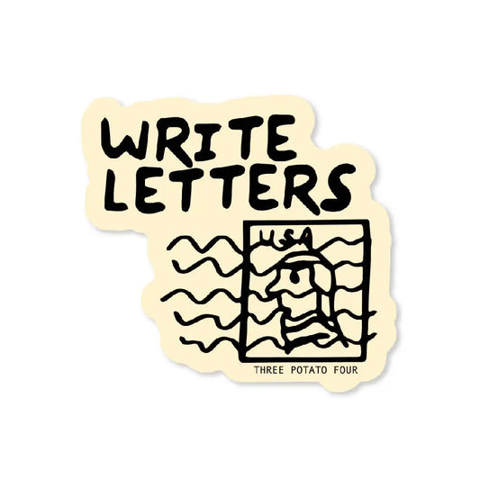 Write Letters Sticker - PABOOM