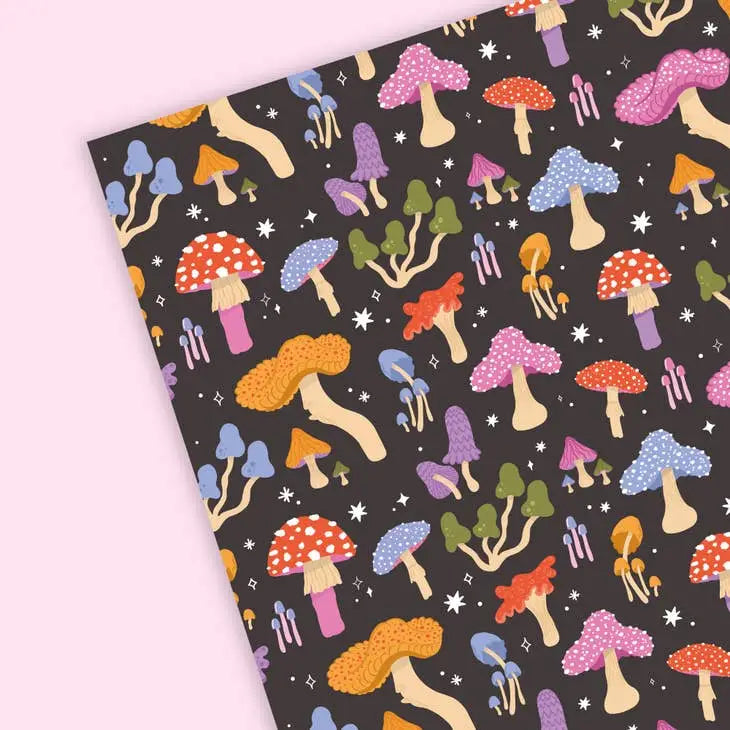 Mushroom Wrapping Paper Sheet - PABOOM