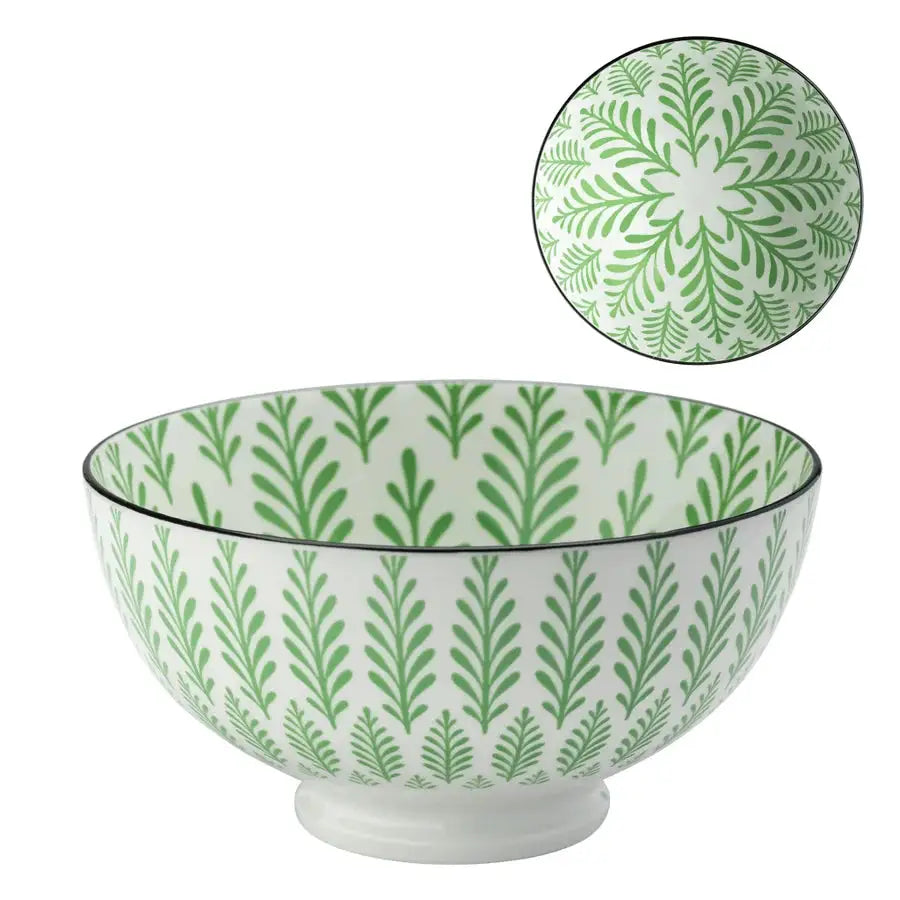 Kiri Collection Bowl Medium Green Cyprus - PABOOM